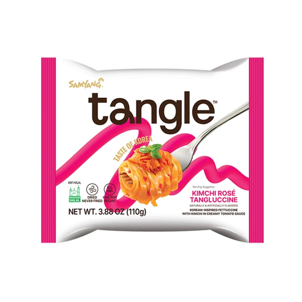 Samyang Tangle tészta Kimchi-Rosé ízesítéssel 110g