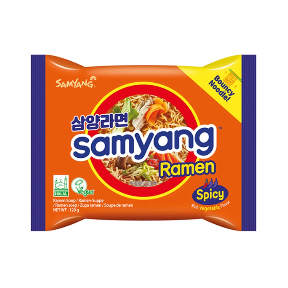 Samyang vegán csípős ramen 120g