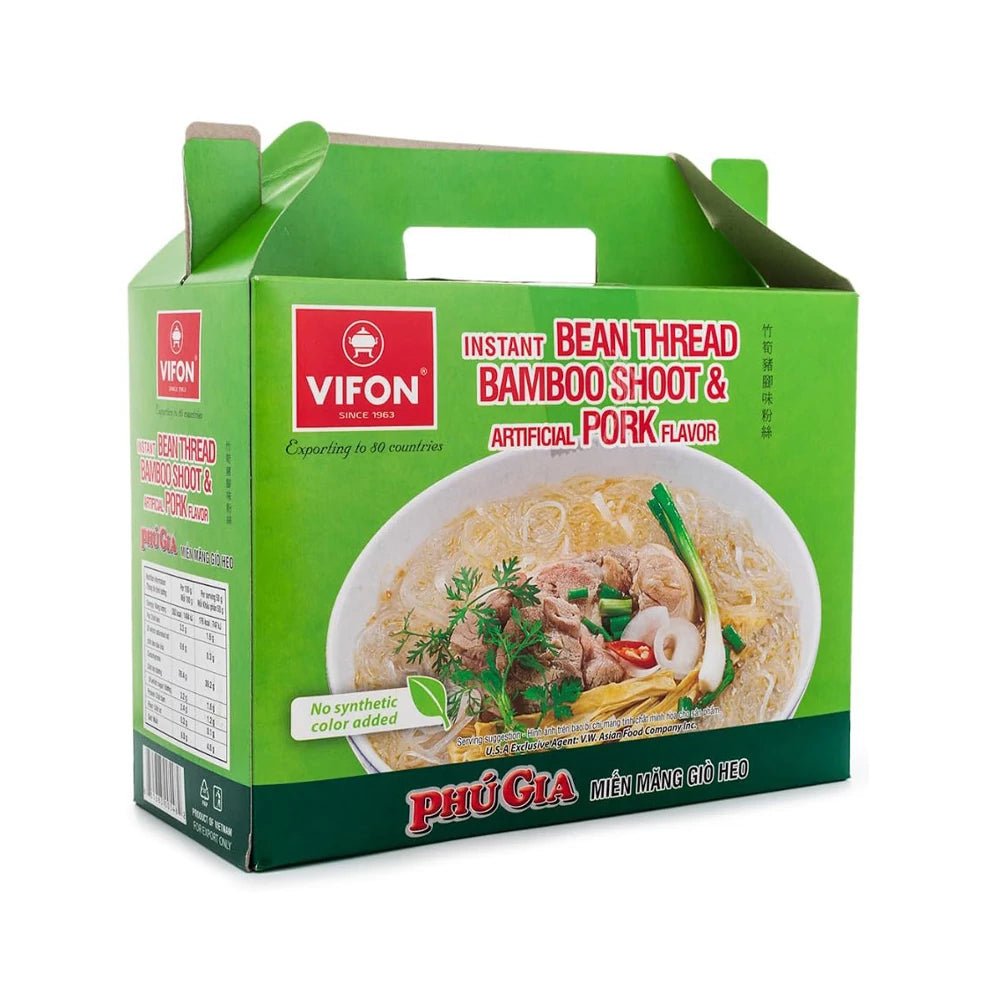 12 db Vifon Bambuszrügy és sertés ízű instant leves 50gr