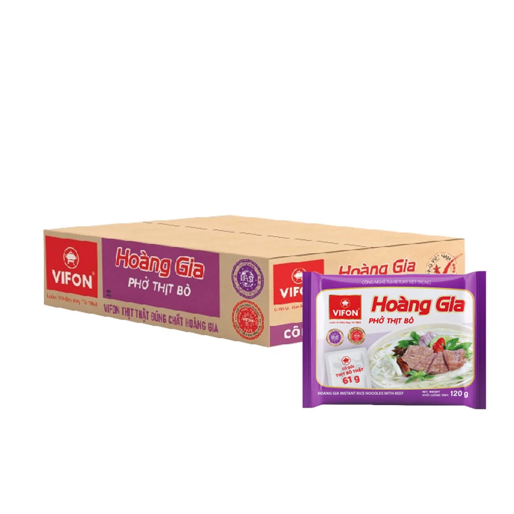 18 db Vifon Hoang Gia instant rizstészta marhával 120g