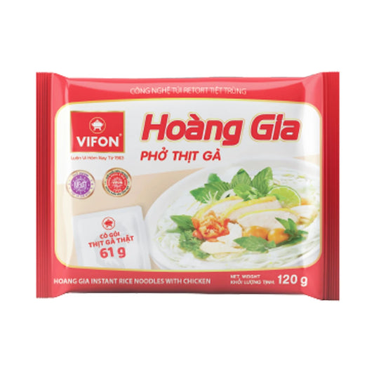 Tăiței instant de orez Vifon Hoang Gia cu pui 120g