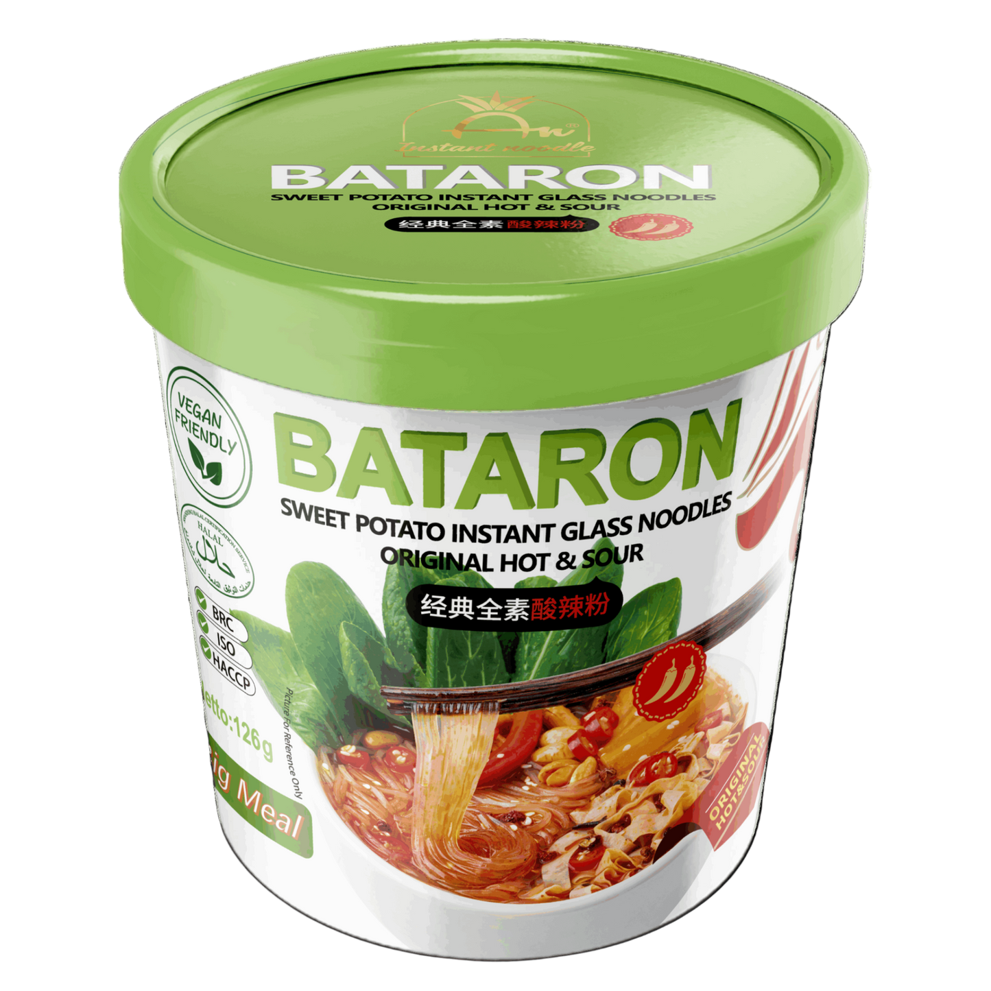 BATARON 100% VEGÁN Üvegtészta Leves - Original