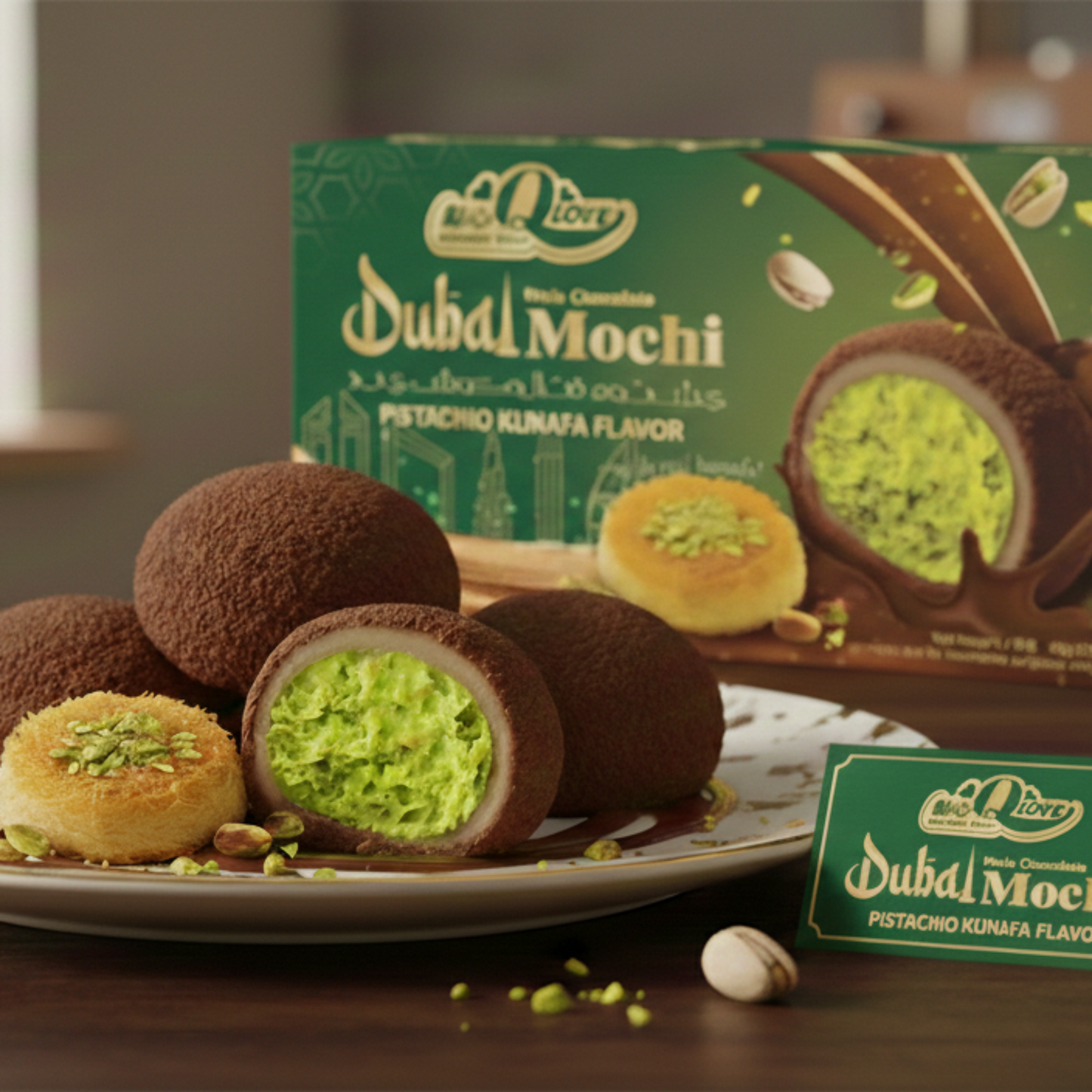 QLove Dubai csoki ízű mochi