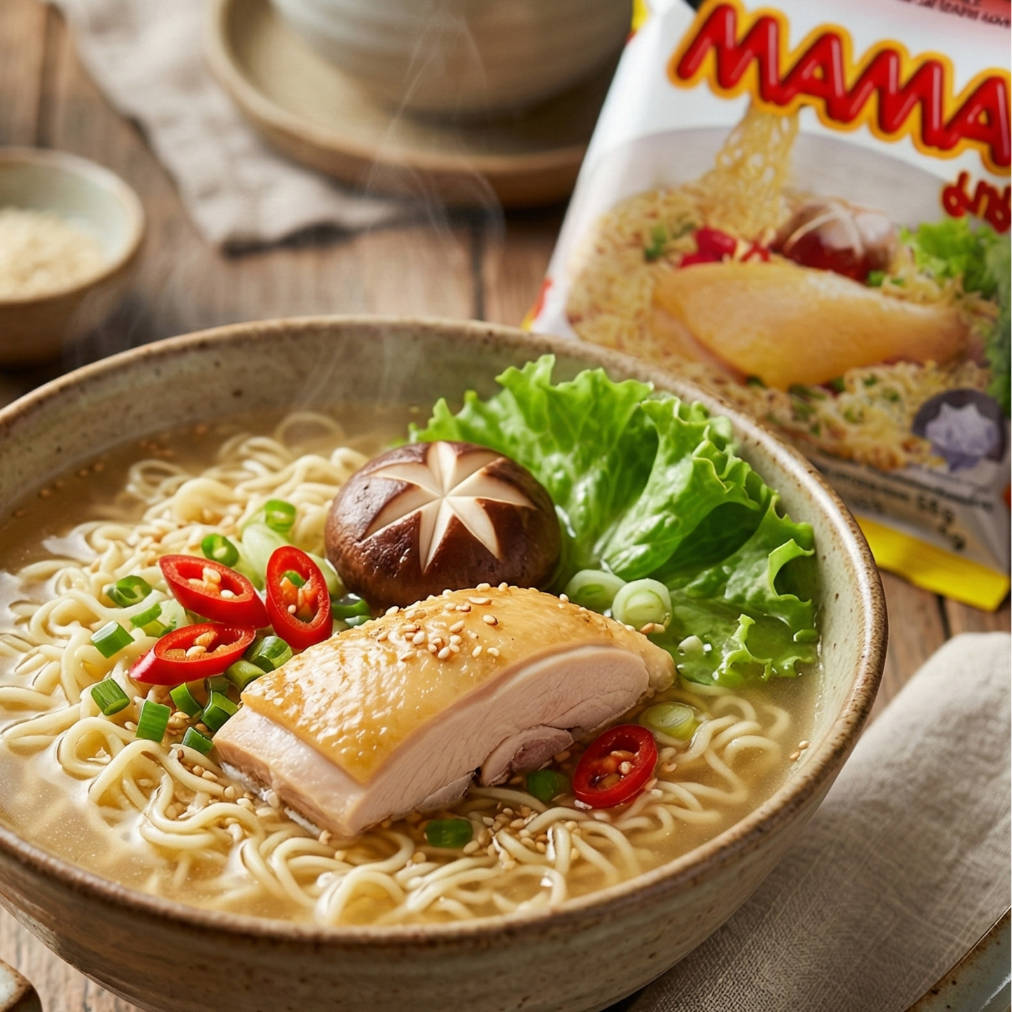 Mama Oriental Instant Csirke Ízű Leves