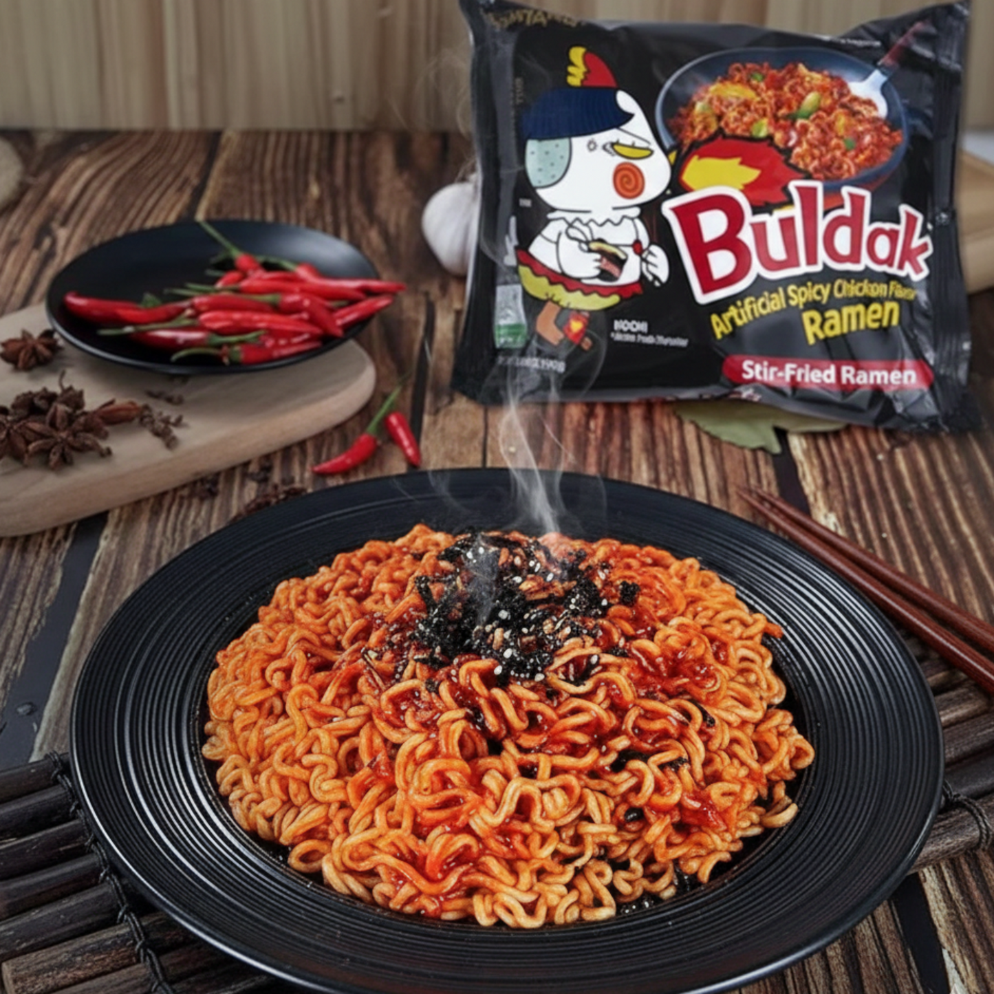 SAMYANG BULDAK 2X HOT CHICKEN FLAVOR PASTA, 140g