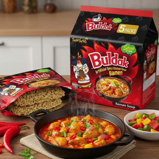 5 db Buldak Csípős Csirkepörkölt tészta