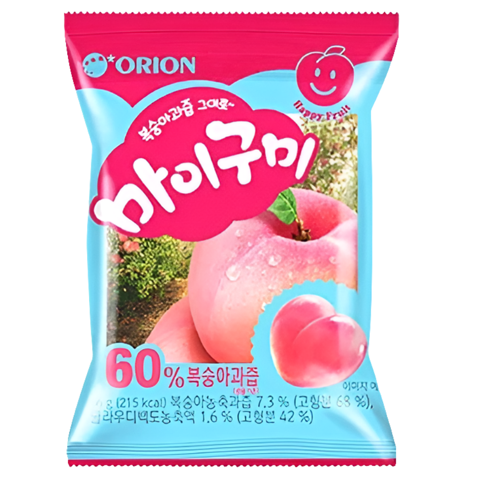 Orion my gummy peach 66g