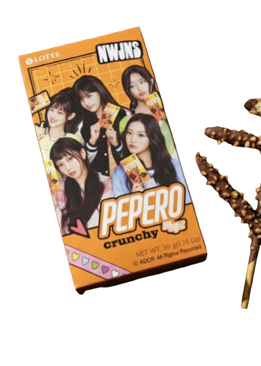 Lotte Pepero Crunchy - New Jeans Limitált Kiadás (39g)
