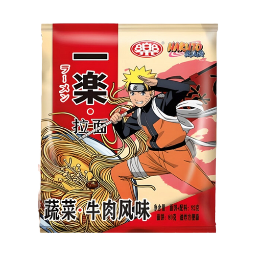 Yile Naruto Marhahúsos és Zöldséges Instant Ramen 92g