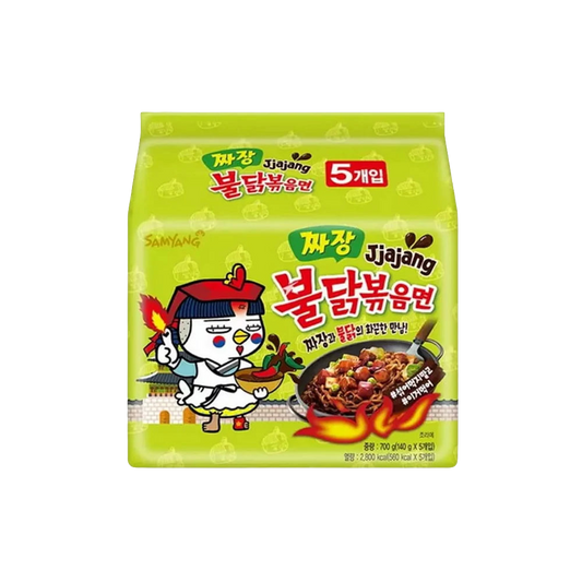 5 db SAMYANG BULDAK CSIRKÉS TÉSZTA JJAJANG ÍZESÍTÉSSEL 140G