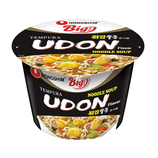 Nongshim Big Bowl Tempura Udon tészta, 111g