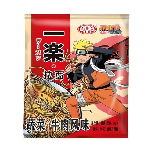Yile Naruto Marhahúsos és Zöldséges Instant Ramen 92g