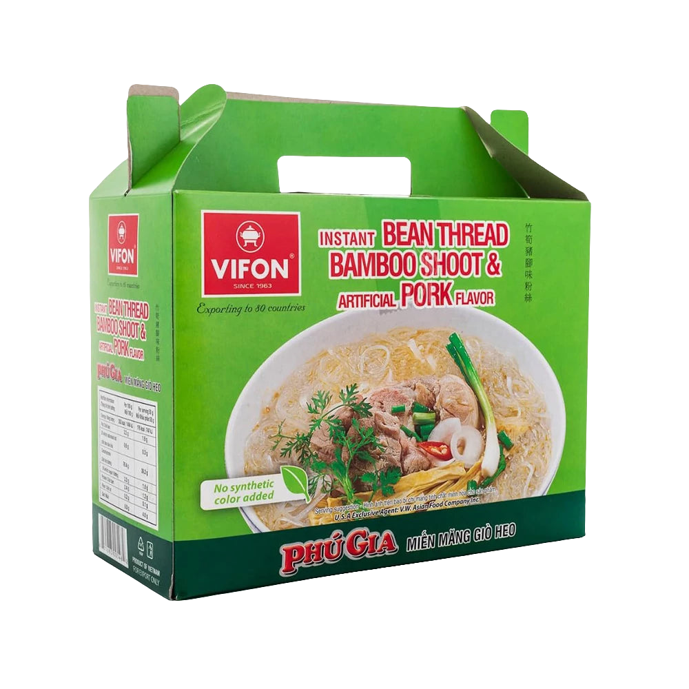 12 db Vifon Bambuszrügy és sertés ízű instant leves 50gr