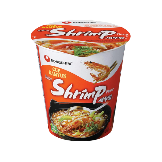 5 db Nongshim cup spicy shrimp tészta 67g