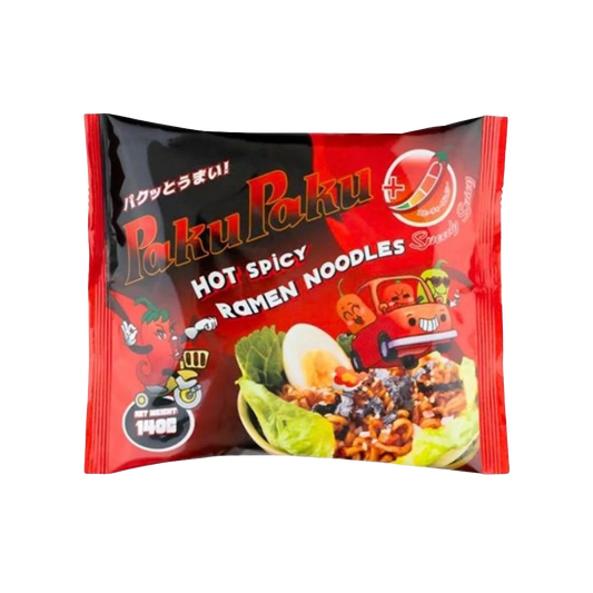 5 db PakuPaku Speedy Spicy csírős Ramen tészta, 140g