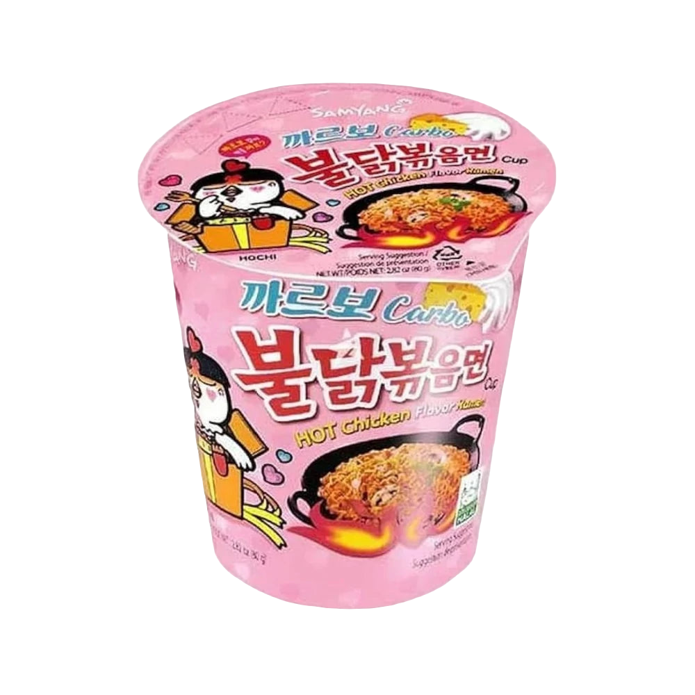 Samyang Buldak Cup Csirkés tészta Carbonara ízesítéssel 80 g