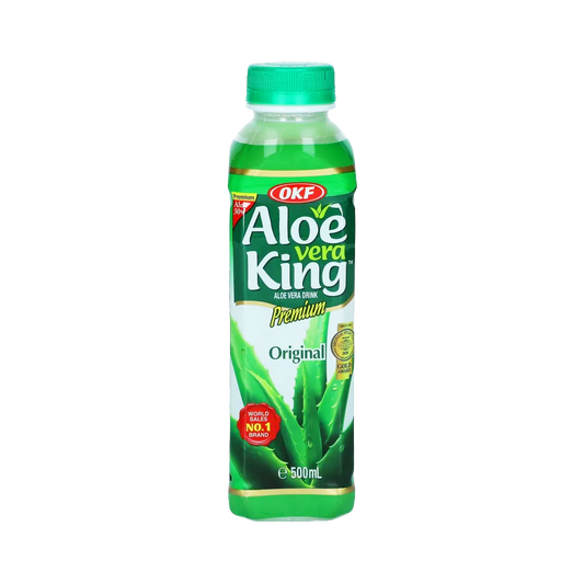 OKF Aloe Vera King Oringinal aloe vera darabokkal 0,5l