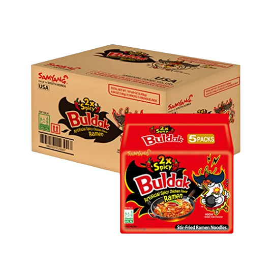40 db SAMYANG BULDAK 2X CSÍPŐS CSIRKE ÍZESÍTÉSŰ TÉSZTA 140g