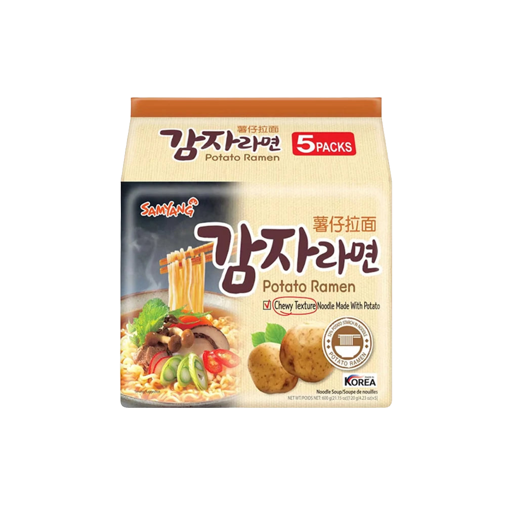 5 db Samyang potato ramen tészta 120g