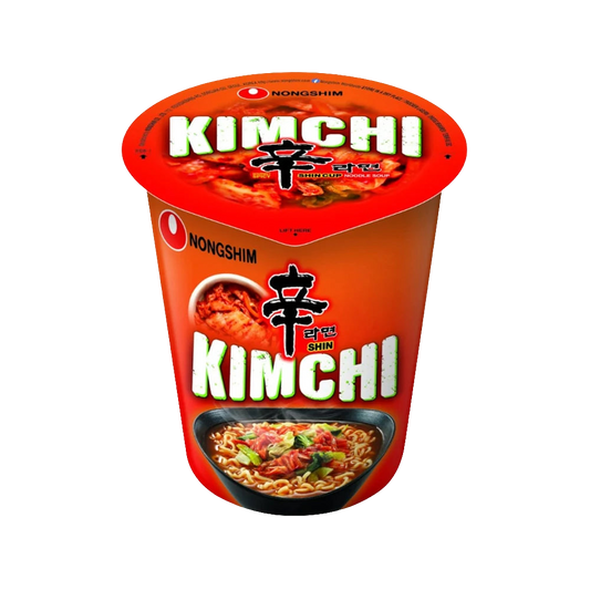 5 db Nongshim cup kimchi ízesítésű tészta 75g