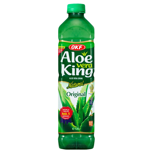 OKF Aloe Vera King Oringinal aloe vera darabokkal 1,5l