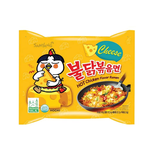 Samyang Buldak Csirkés tészta sajtos ízesítéssel 140 g