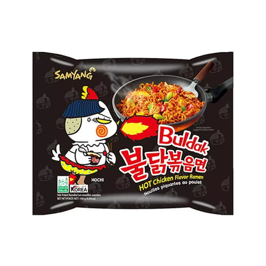 Buldak Csípős Csirke Ízesítésű Tészta, 140g (SamYang)