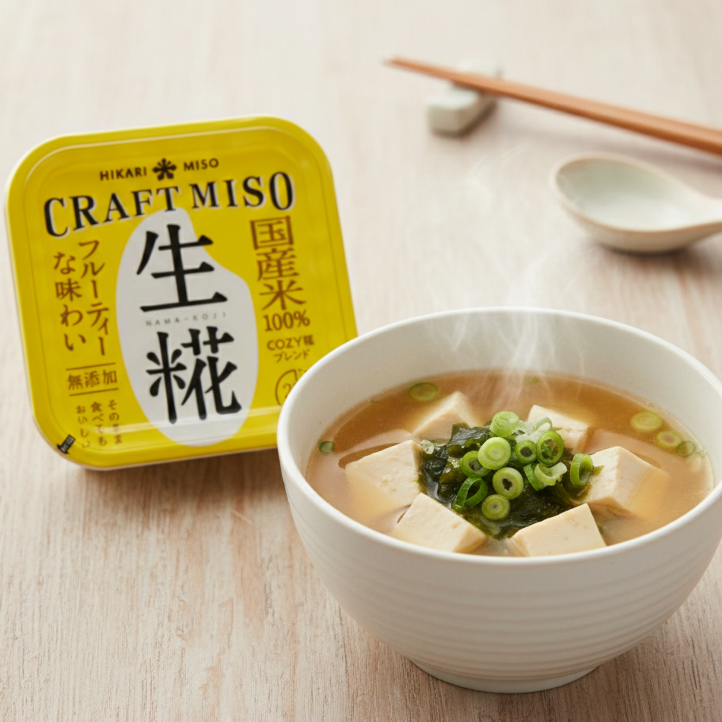 Hikari Miso Craft Miso Nama-Koji – Prémium Japán Kézműves Misopaszta