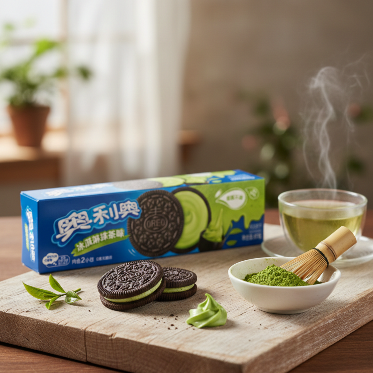 Oreo Matcha Tea Fagylalt Ízű Keksz (97g)