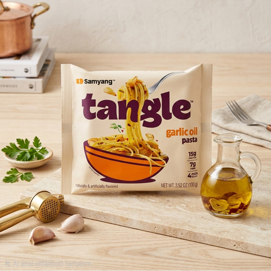 Samyang Tangle Garlic Oil Pasta – Prémium fokhagymás tésztaélmény 4 perc alatt