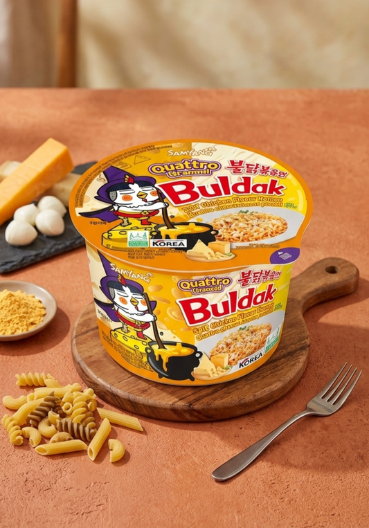 Samyang Buldak Quattro Hot Chicken Ramen Big Cup (110g)