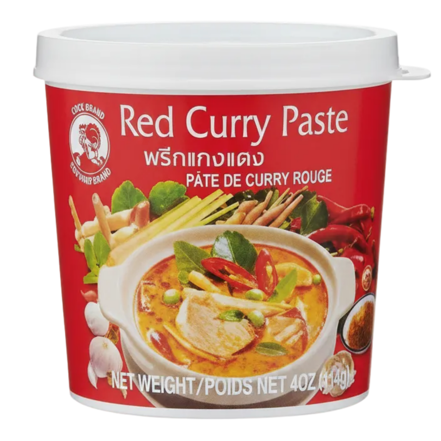 COCK BRAND Vörös Curry Paszta
