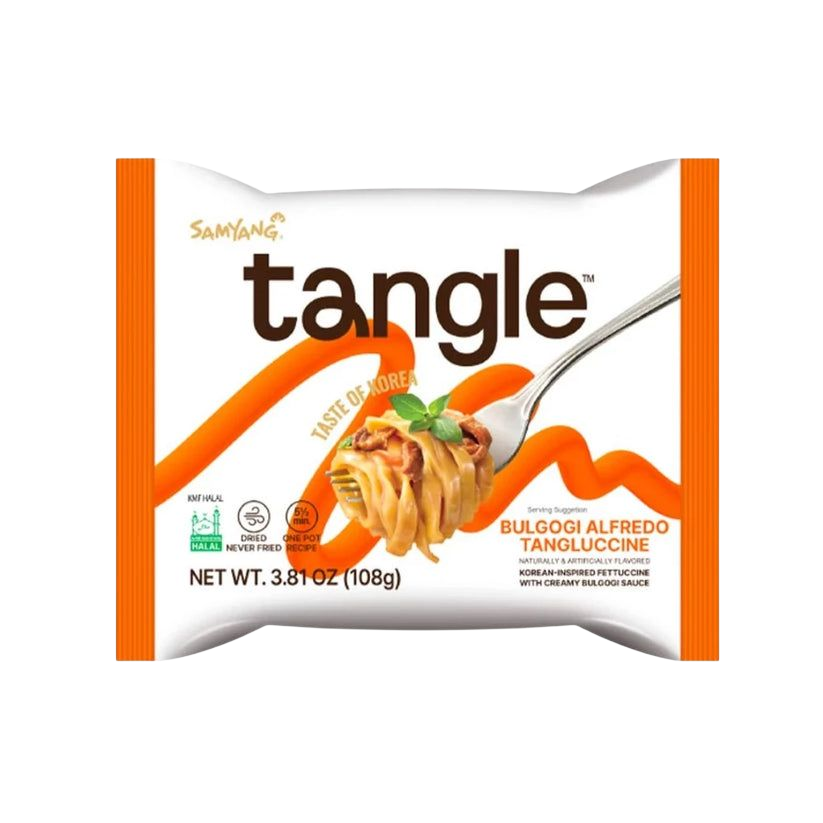 Samyang Tangle tészta alfredo Bulgogi szósz ízesítéssel 108g