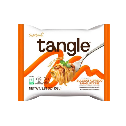 Samyang Tangle tészta alfredo Bulgogi szósz ízesítéssel 108g