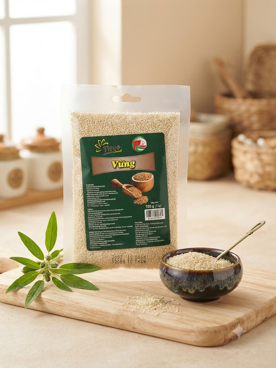 Vững (Hántolt Szezámmag) – 100g
