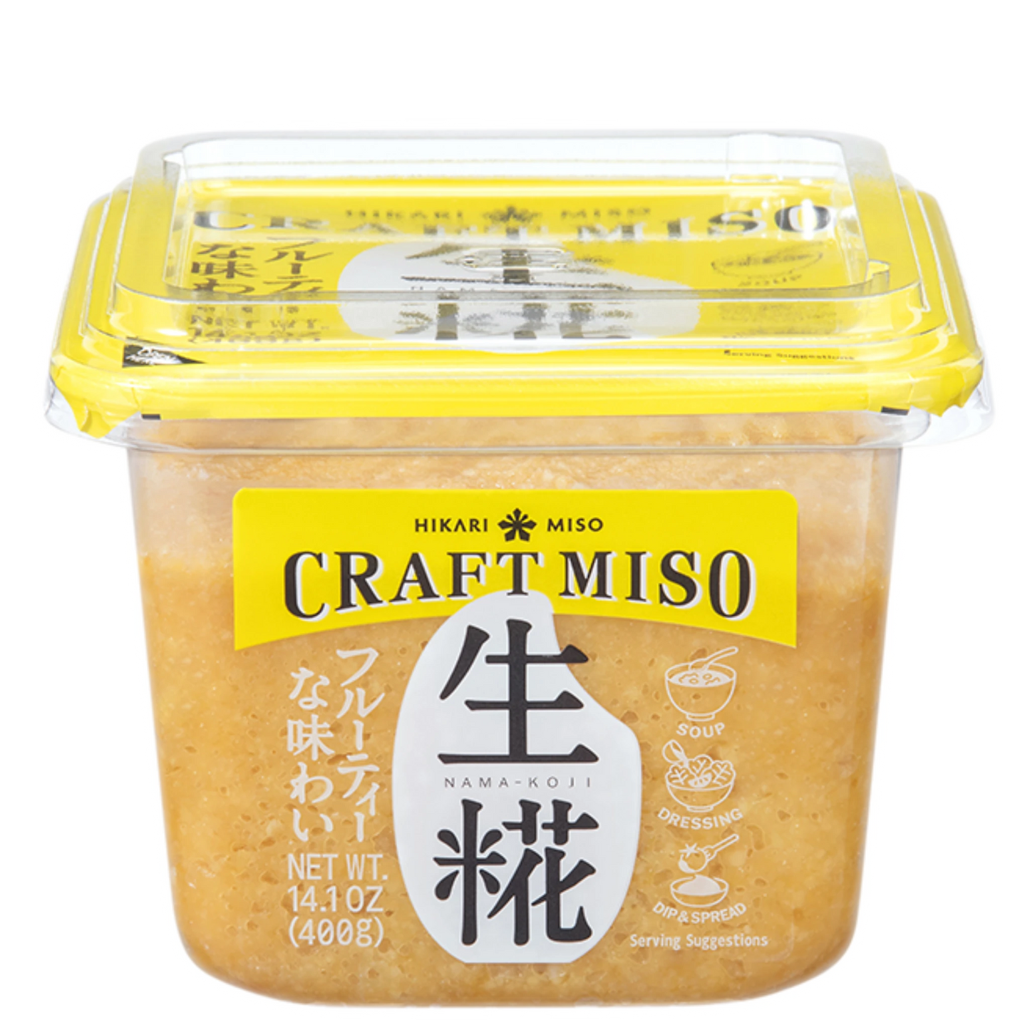 Hikari Miso Craft Miso Nama-Koji – Prémium Japán Kézműves Misopaszta