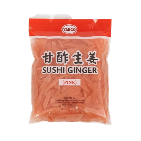 YANCO Rózsaszín Sushi Gyömbér (150g) – Az autentikus japán ízélményért