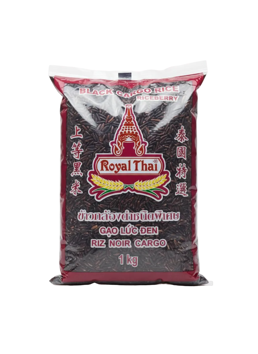 Royal Thai Riceberry - Prémium Thai Fekete Cargo Rizs (1kg)