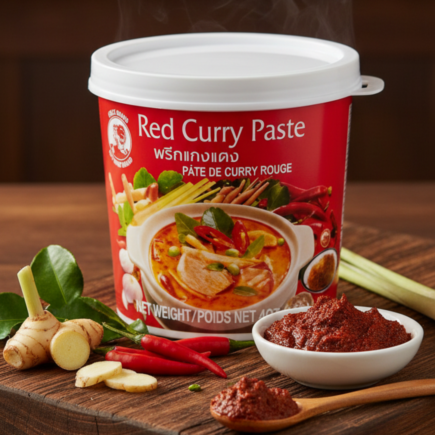 COCK BRAND Vörös Curry Paszta