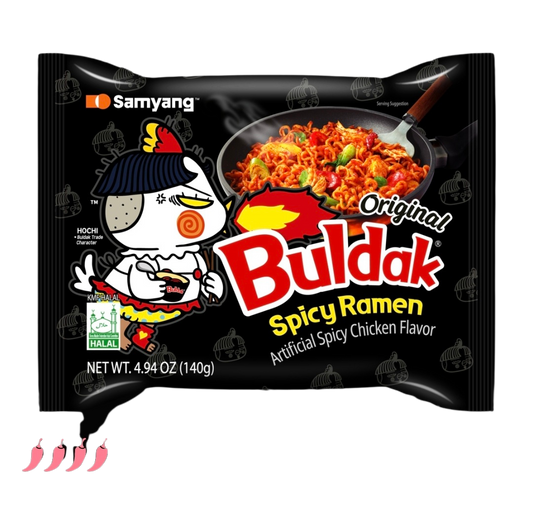 Buldak Csípős Csirke Ízesítésű Tészta, 140g (SamYang)