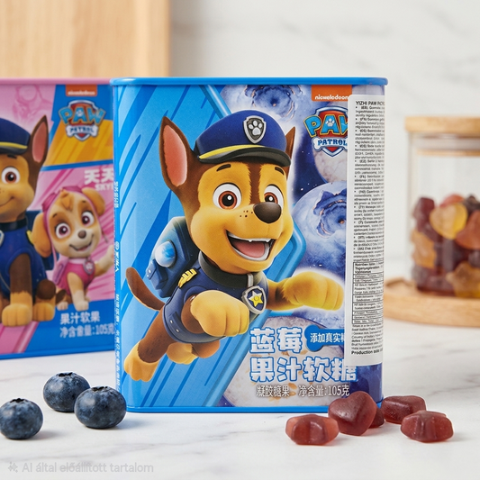 YIZHI Paw Patrol Áfonyas Gumicukor 105 gr