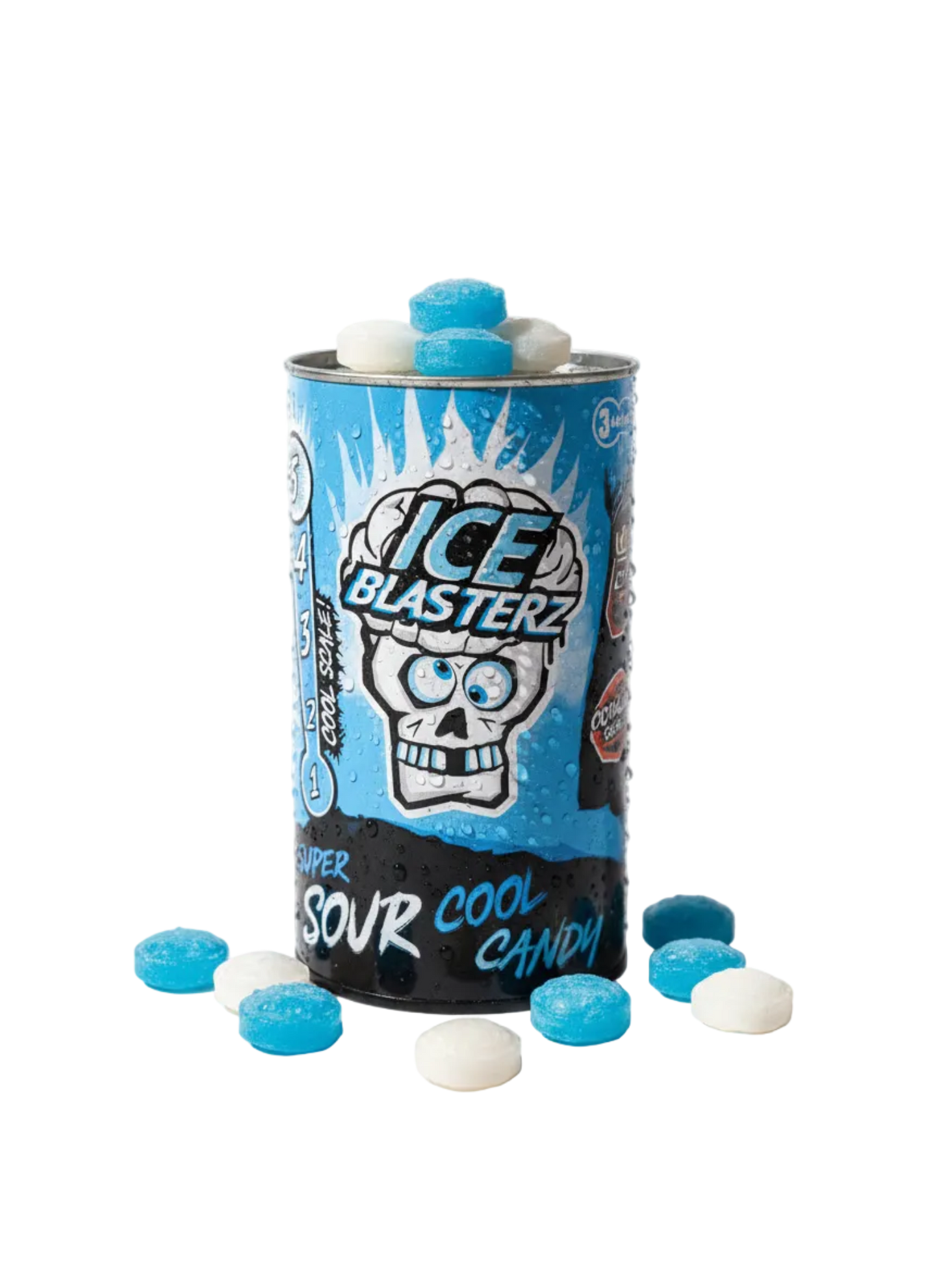 Ice Blasterz Super Sour Cool Candy – Brutálisan savanyú, jegesen friss! 48 g