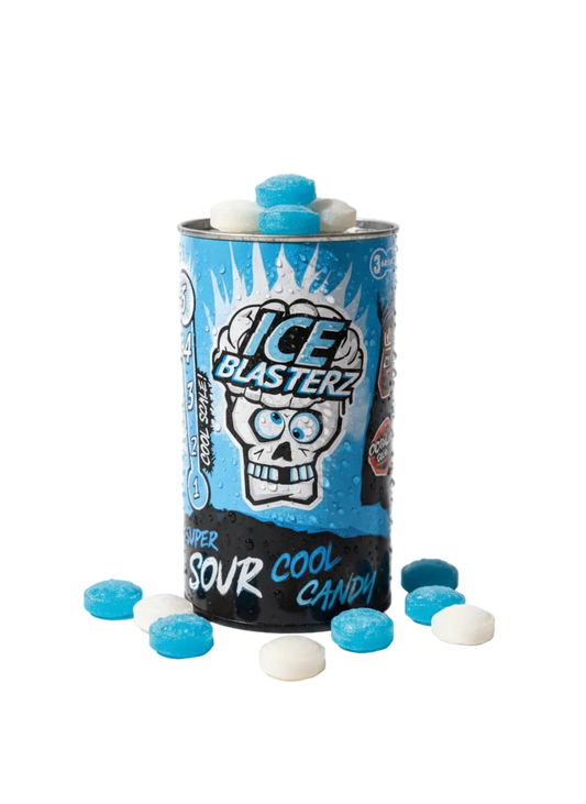 Ice Blasterz Super Sour Cool Candy – Brutálisan savanyú, jegesen friss! 48 g