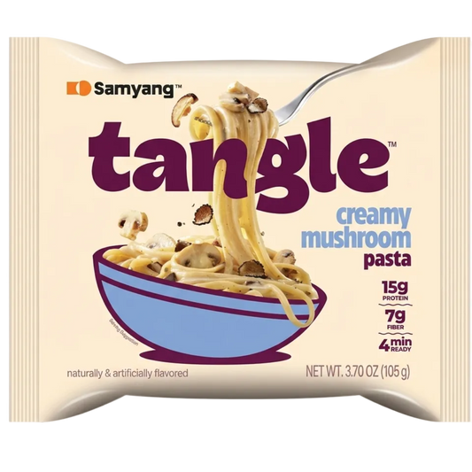 Samyang Tangle Creamy Mushroom Pasta – Prémium Krémgombás Instant Tészta