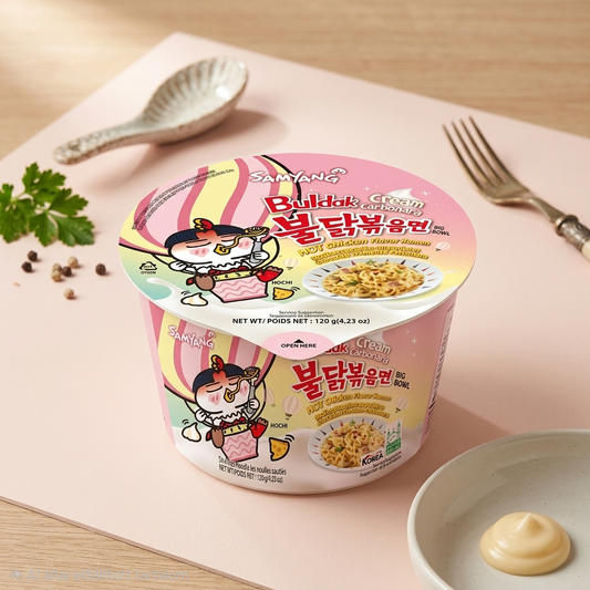 Samyang Buldak Cream Carbonara Big Bowl (120g)