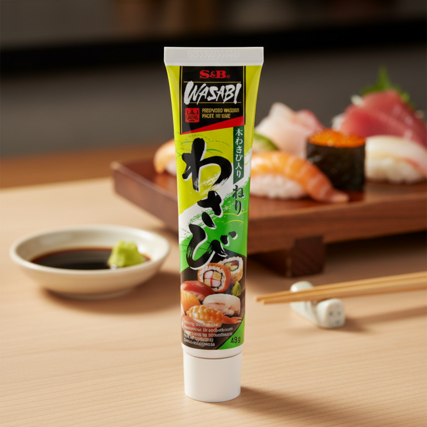 S&B Wasabi Paszta (43g) – Autentikus Japán Csípős Élmény