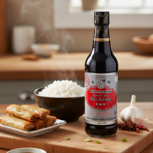 Pearl River Bridge Superior Light Szójaszósz – Az Autentikus Kínai Ízvilág Alapköve 500 ml