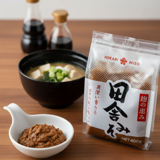 Hikari Miso Inaka – Tradicionális Japán Vörös Miso Paszta