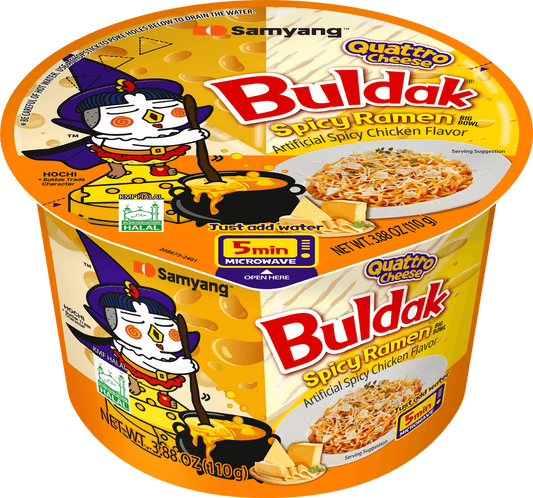 Samyang Buldak Quattro Hot Chicken Ramen Big Cup (110g)