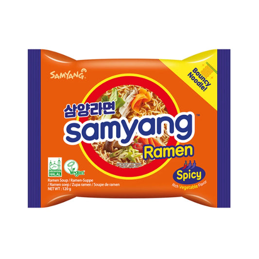 Samyang vegán csípős ramen 120g